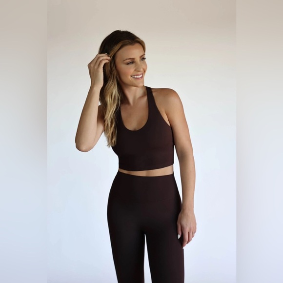 Level Active baseline crop bra SZ LG - Picture 1 of 7